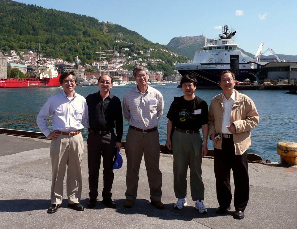 Junichi Nakamura, Gwang Yang, SG Wu, Nobu Teranishi, and